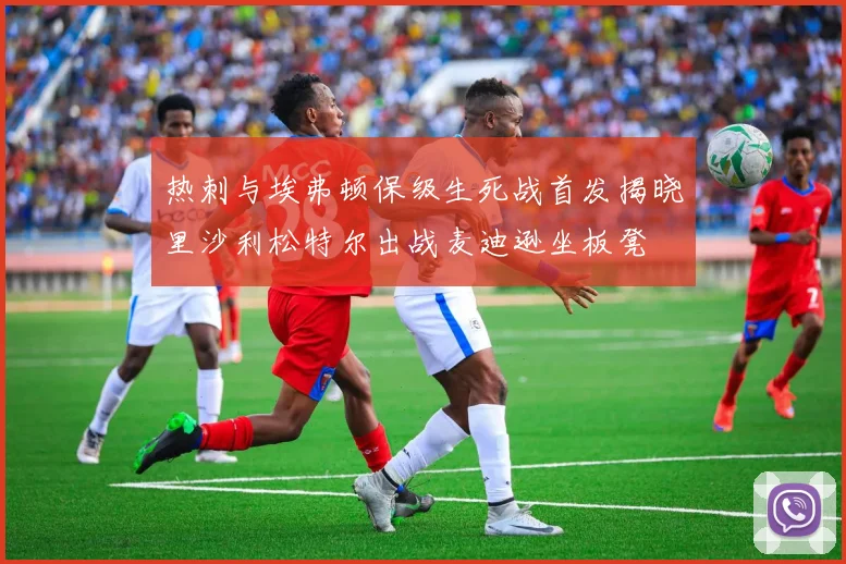 热刺与埃弗顿保级生死战首发揭晓里沙利松特尔出战麦迪逊坐板凳
